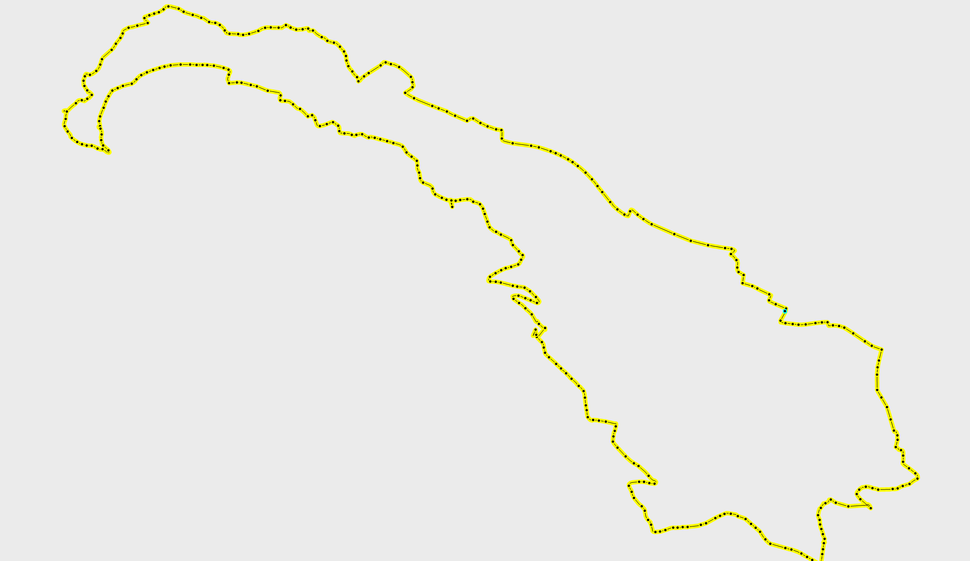 Route Bopfingen - Mühlenwanderweg und Fernwanderweg